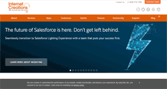 Desktop Screenshot of internetcreations.com